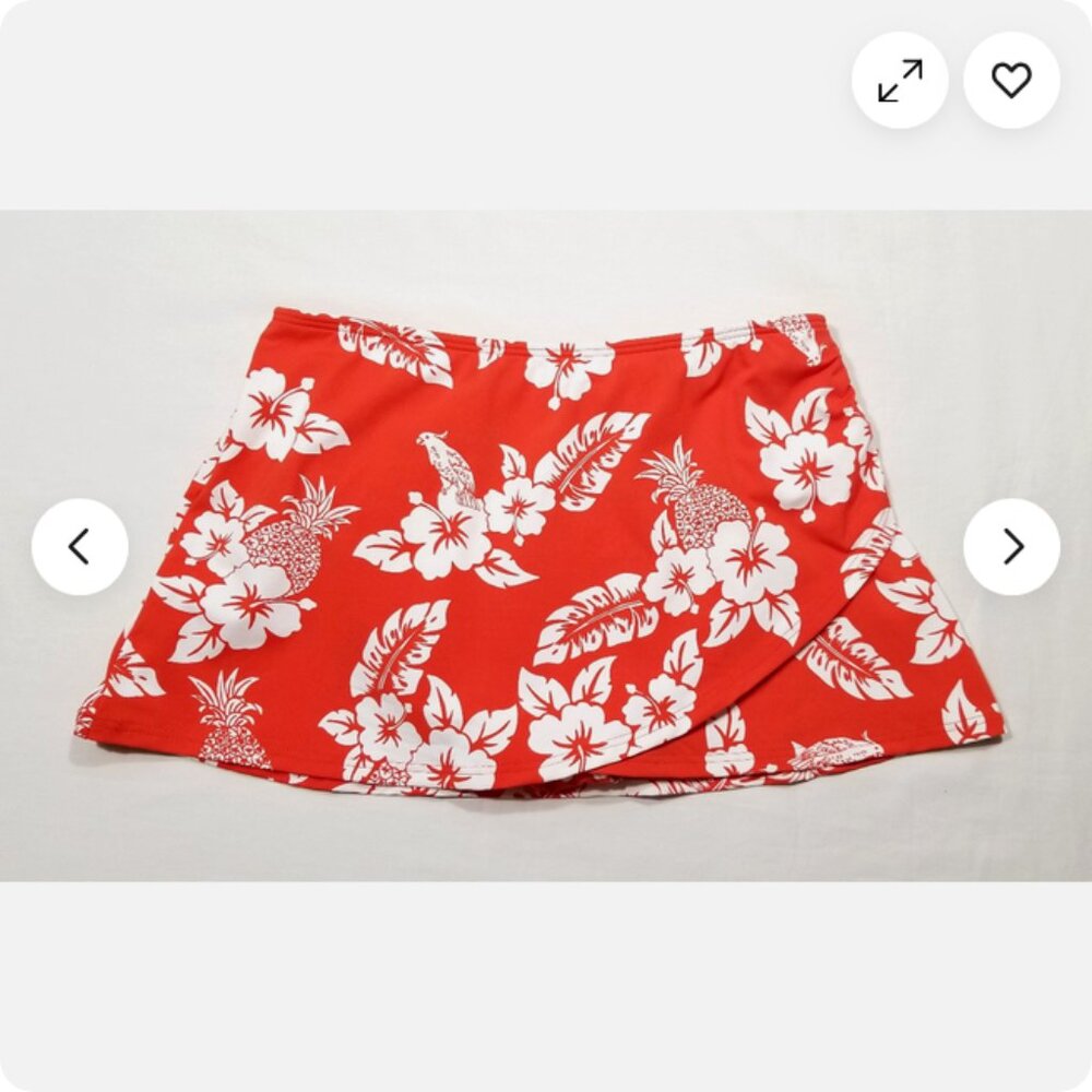 LANDS' END Swim Skirt Swim Bottoms 6835E1M